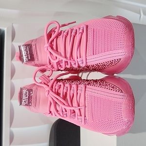 Steve Madden Maxima Rhinestone Sneakers Pink Size 11